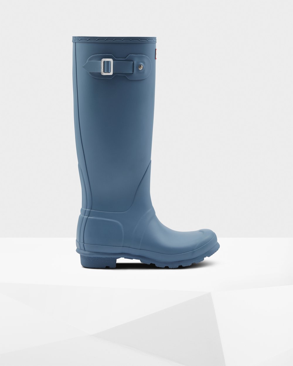 Womens Hunter Original - Tall Rain Boots Blue - 0895-XQZHT